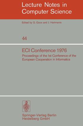 Samelson |  ECI Conference 1976 | Buch |  Sack Fachmedien