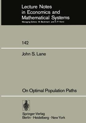 Lane |  On Optimal Population Paths | Buch |  Sack Fachmedien