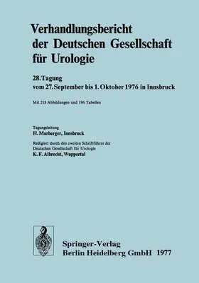  Verhandlungsbericht der Deutschen Gesellschaft für Urologie | Buch |  Sack Fachmedien