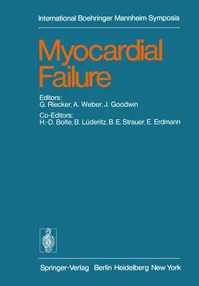 Riecker / Goodwin / Weber |  Myocardial Failure | Buch |  Sack Fachmedien