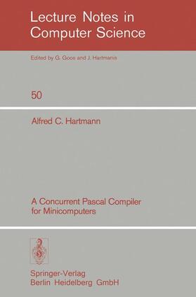 Hartmann |  A Concurrent Pascal Compiler for Minicomputers | Buch |  Sack Fachmedien