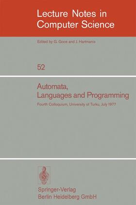 Steinby / Salomaa |  Automata, Languages and Programming | Buch |  Sack Fachmedien