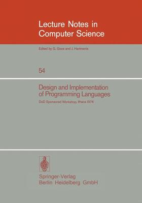 Fisher / Williams |  Design and Implementation of Programming Languages | Buch |  Sack Fachmedien