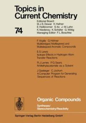 Houk / Hunter / Krische |  Organic Compounds | Buch |  Sack Fachmedien