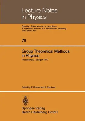 Rieckers / Kramer |  Group Theoretical Methods in Physics | Buch |  Sack Fachmedien