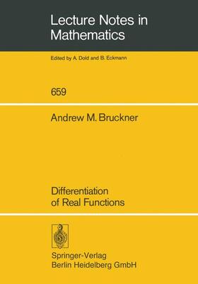 Bruckner |  Differentiation of Real Functions | Buch |  Sack Fachmedien