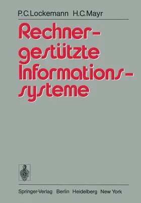 Mayr / Lockemann |  Rechnergestützte Informationssysteme | Buch |  Sack Fachmedien