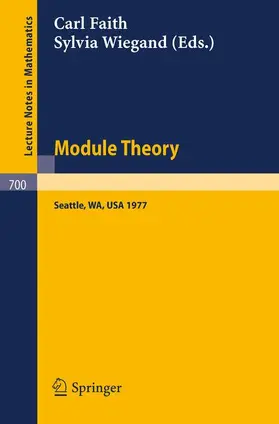 Faith / Wiegand |  Module Theory | Buch |  Sack Fachmedien