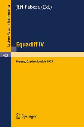 Fabera |  Equadiff IV | Buch |  Sack Fachmedien