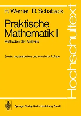 Werner / Schaback |  Praktische Mathematik II | Buch |  Sack Fachmedien