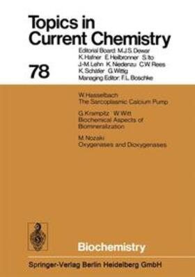 Houk / Hunter / Krische |  Biochemistry | Buch |  Sack Fachmedien