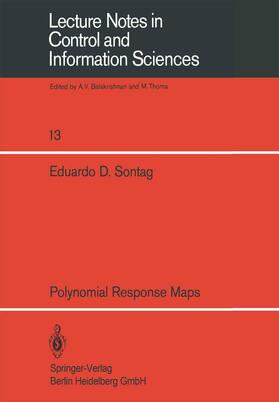 Sontag |  Polynomial Response Maps | Buch |  Sack Fachmedien