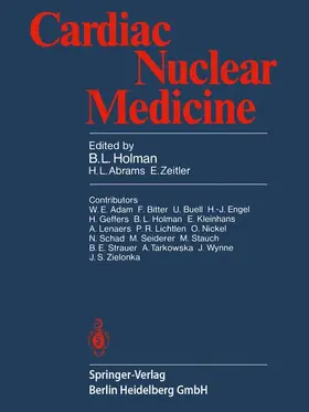 Holman / Abrams / Zeitler |  Cardiac Nuclear Medicine | Buch |  Sack Fachmedien