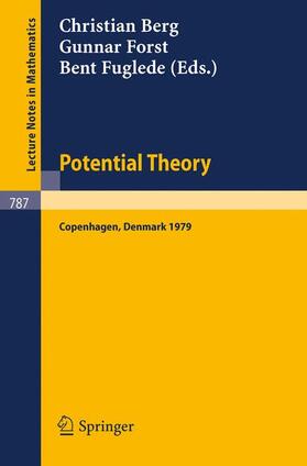 van den Berg / Fuglede / Forst |  Potential Theory: Copenhagen 1979 | Buch |  Sack Fachmedien