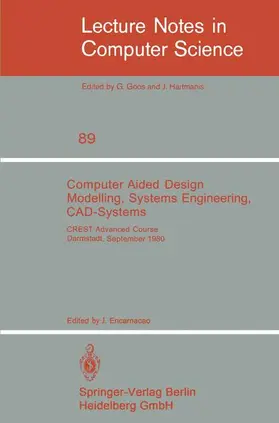 Encarnacao |  Computer Aided Design Modelling, Systems Engineering, CAD-Systems | Buch |  Sack Fachmedien