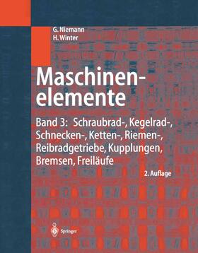 Niemann / Winter / Neumann |  Maschinenelemente | Buch |  Sack Fachmedien