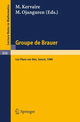 Ojanguren / Kervaire |  Groupe de Brauer | Buch |  Sack Fachmedien