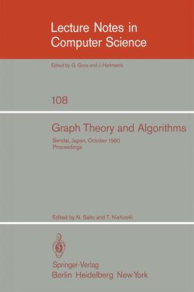 Nishizeki / Saito |  Graph Theory and Algorithms | Buch |  Sack Fachmedien