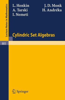 Henkin / Monk / Nemeti |  Cylindric Set Algebras | Buch |  Sack Fachmedien