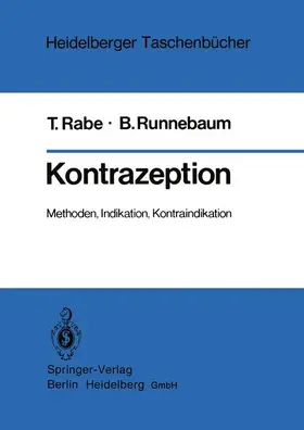 Rabe / Runnebaum |  Kontrazeption | Buch |  Sack Fachmedien