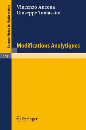 Tomassini / Ancona |  Modifications Analytiques | Buch |  Sack Fachmedien