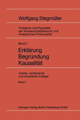  Erklärung Begründung Kausalität | Buch |  Sack Fachmedien