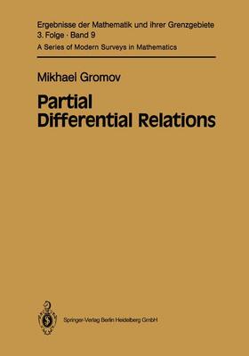 Gromov |  Partial Differential Relations | Buch |  Sack Fachmedien