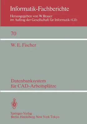 Fischer |  Datenbanksystem für CAD-Arbeitsplätze | Buch |  Sack Fachmedien