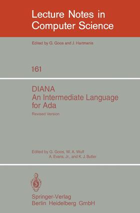 Goos / Butler / Wulf |  DIANA. An Intermediate Language for Ada | Buch |  Sack Fachmedien