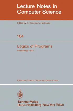 Kozen / Clarke |  Logics of Programs | Buch |  Sack Fachmedien