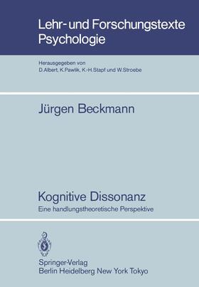 Beckmann |  Kognitive Dissonanz | Buch |  Sack Fachmedien