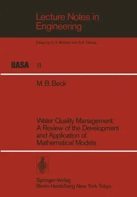 Beck |  Water Quality Management | Buch |  Sack Fachmedien