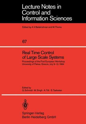 Schmidt / Tzafestas / Singh |  Real Time Control of Large Scale Systems | Buch |  Sack Fachmedien