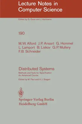 Alford / Hommel / Ansart |  Distributed Systems | Buch |  Sack Fachmedien