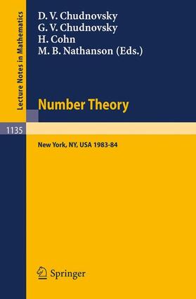 Chudnovsky / Nathanson / Cohn |  Number Theory | Buch |  Sack Fachmedien