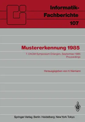 Niemann |  Mustererkennung 1985 | Buch |  Sack Fachmedien