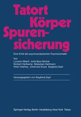 Alberti / Gattig / Zepf | Tatort Körper ¿ Spurensicherung | Buch | 978-3-540-16028-1 | sack.de