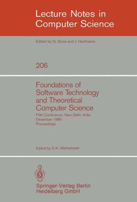 Maheshwari |  Foundations of Software Technology and Theoretical Computer Science | Buch |  Sack Fachmedien