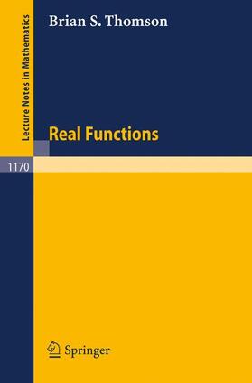Thomson |  Real Functions | Buch |  Sack Fachmedien