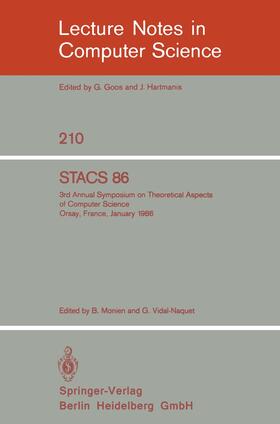 Vidal-Naquet / Monien |  STACS 86 | Buch |  Sack Fachmedien