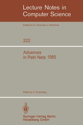 Rozenberg |  Advances in Petri Nets 1985 | Buch |  Sack Fachmedien