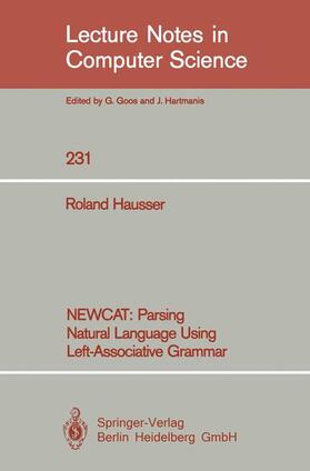 Hausser |  NEWCAT: Parsing Natural Language Using Left-Associative Grammar | Buch |  Sack Fachmedien