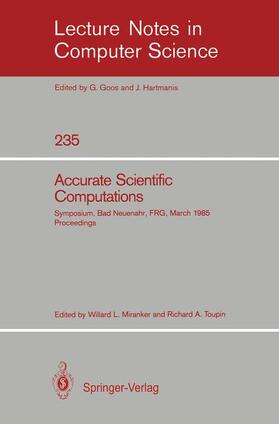 Toupin / Miranker |  Accurate Scientific Computations | Buch |  Sack Fachmedien