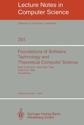 Nori |  Foundations of Software Technology and Theoretical Computer Science | Buch |  Sack Fachmedien