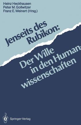 Heckhausen / Weinert / Gollwitzer |  Jenseits des Rubikon | Buch |  Sack Fachmedien