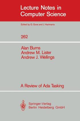 Burns / Wellings / Lister |  A Review of Ada Tasking | Buch |  Sack Fachmedien