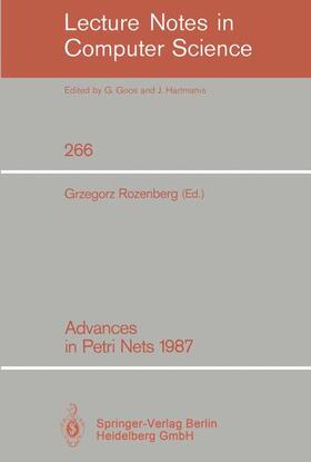 Rozenberg |  Advances in Petri Nets 1987 | Buch |  Sack Fachmedien
