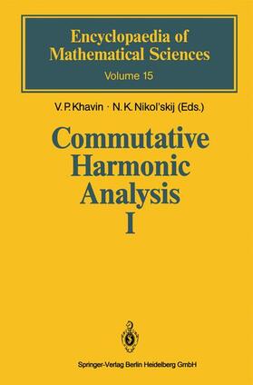 Khavin / Nikol'skij |  Commutative Harmonic Analysis I | Buch |  Sack Fachmedien