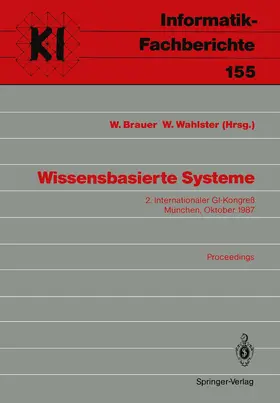 Wahlster / Brauer |  Wissensbasierte Systeme | Buch |  Sack Fachmedien