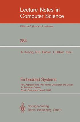 Kündig / Dähler / Bührer |  Embedded Systems | Buch |  Sack Fachmedien